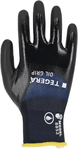 TEGERA Oil-Grip 8852 Arbeitshandschuh Größe 6 3-fach