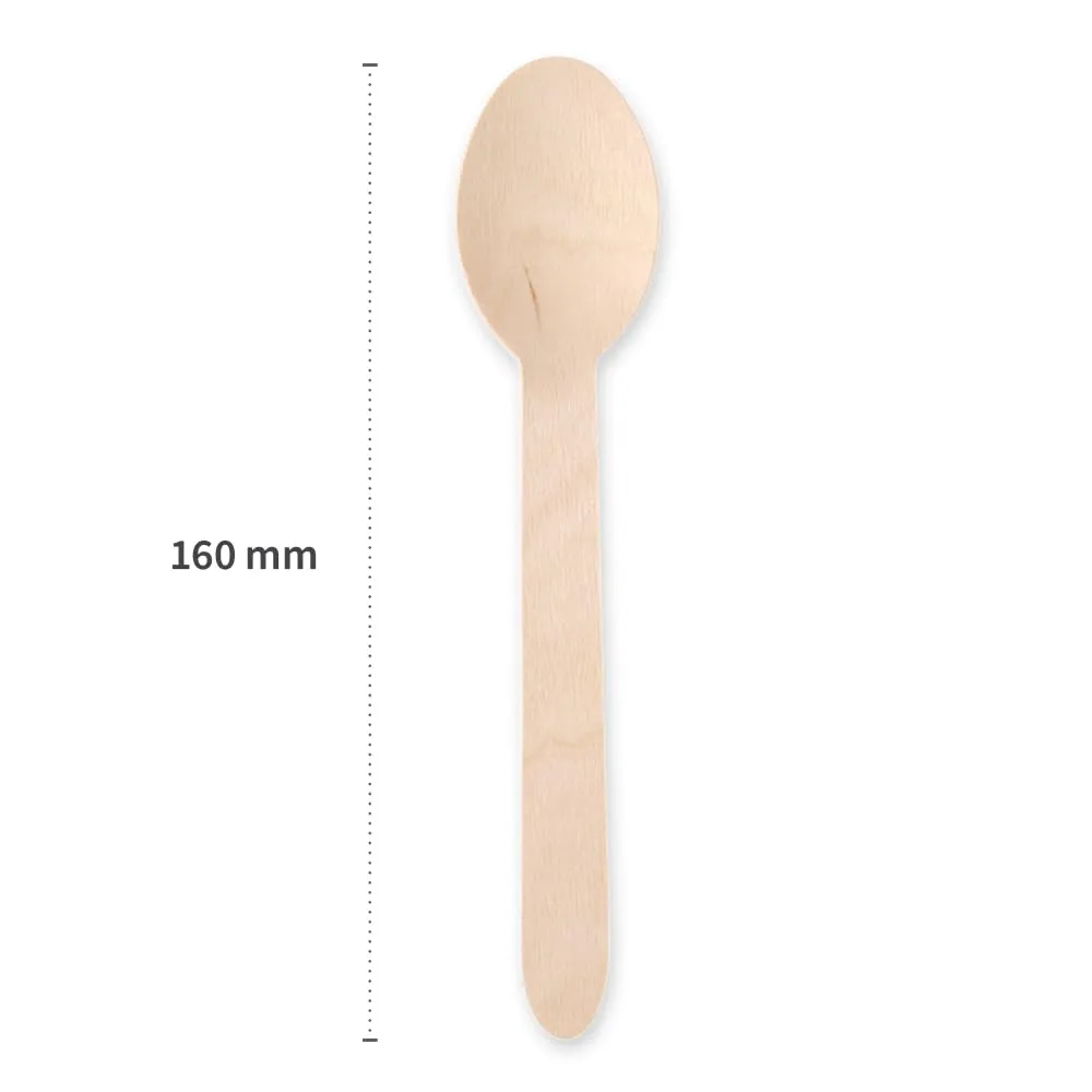 NATUREStar Holzlöffel 16 cm natur 1000 Stück FSC