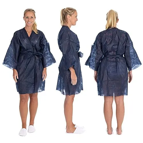 Hygostar Einweg-Kimono PP dunkelblau 100x140cm 100 Stück