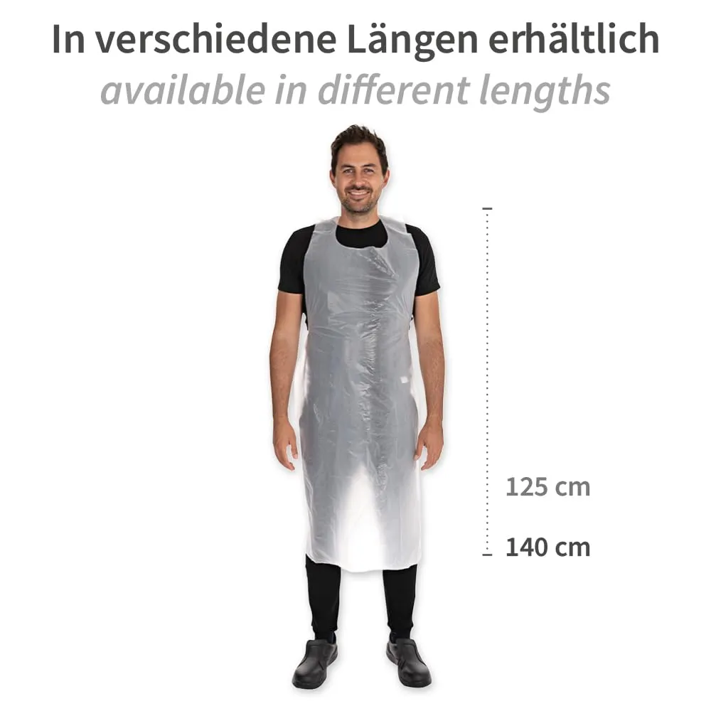 Franz Mensch Hygonorm Einwegschürzen weiß 125cm 12my 1000 Stück
