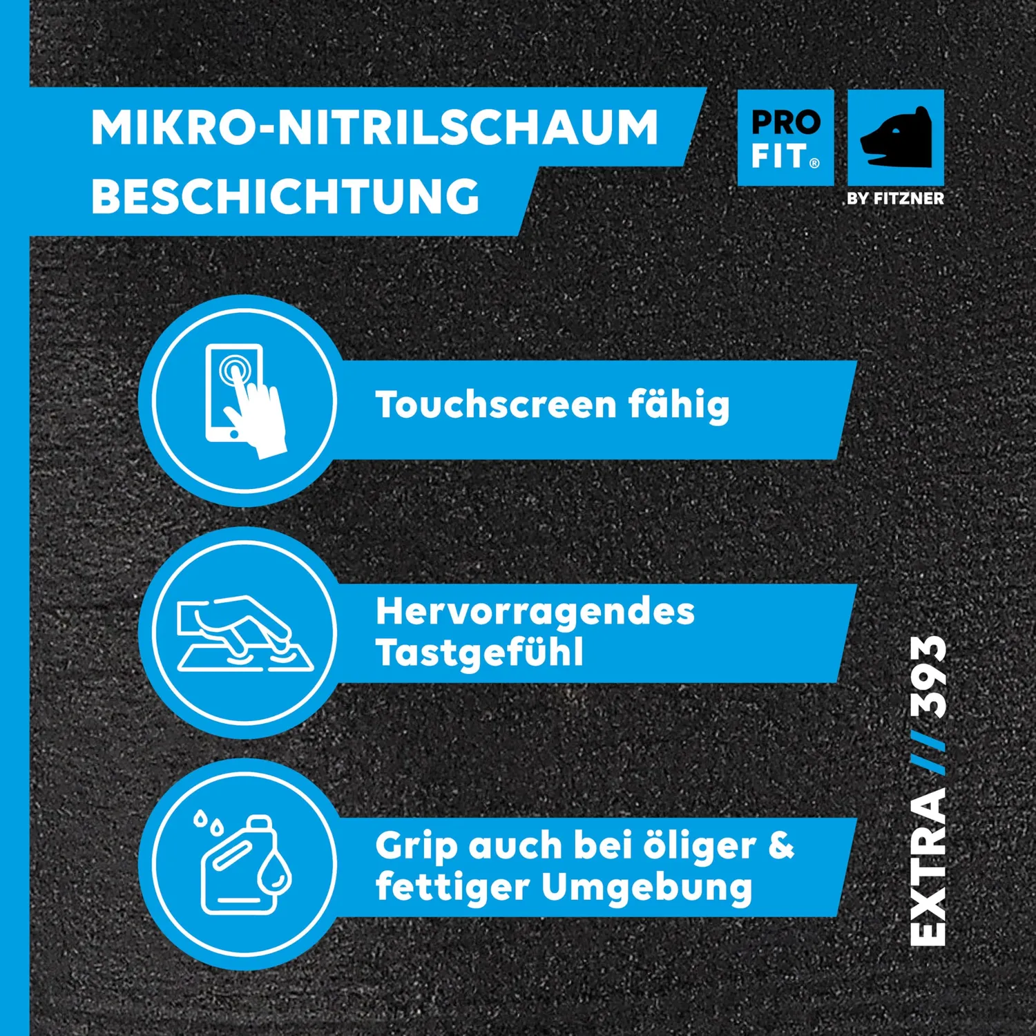 ProFit Nitrilschaum Arbeitshandschuhe Gr. 10 12 Paar