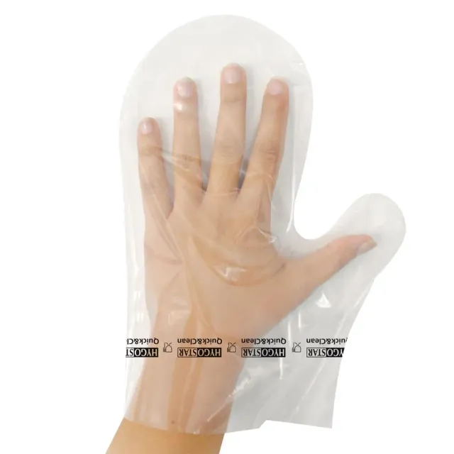 Hygostar Hygienehandschuhe Fäustling transparent 500 St LDPE