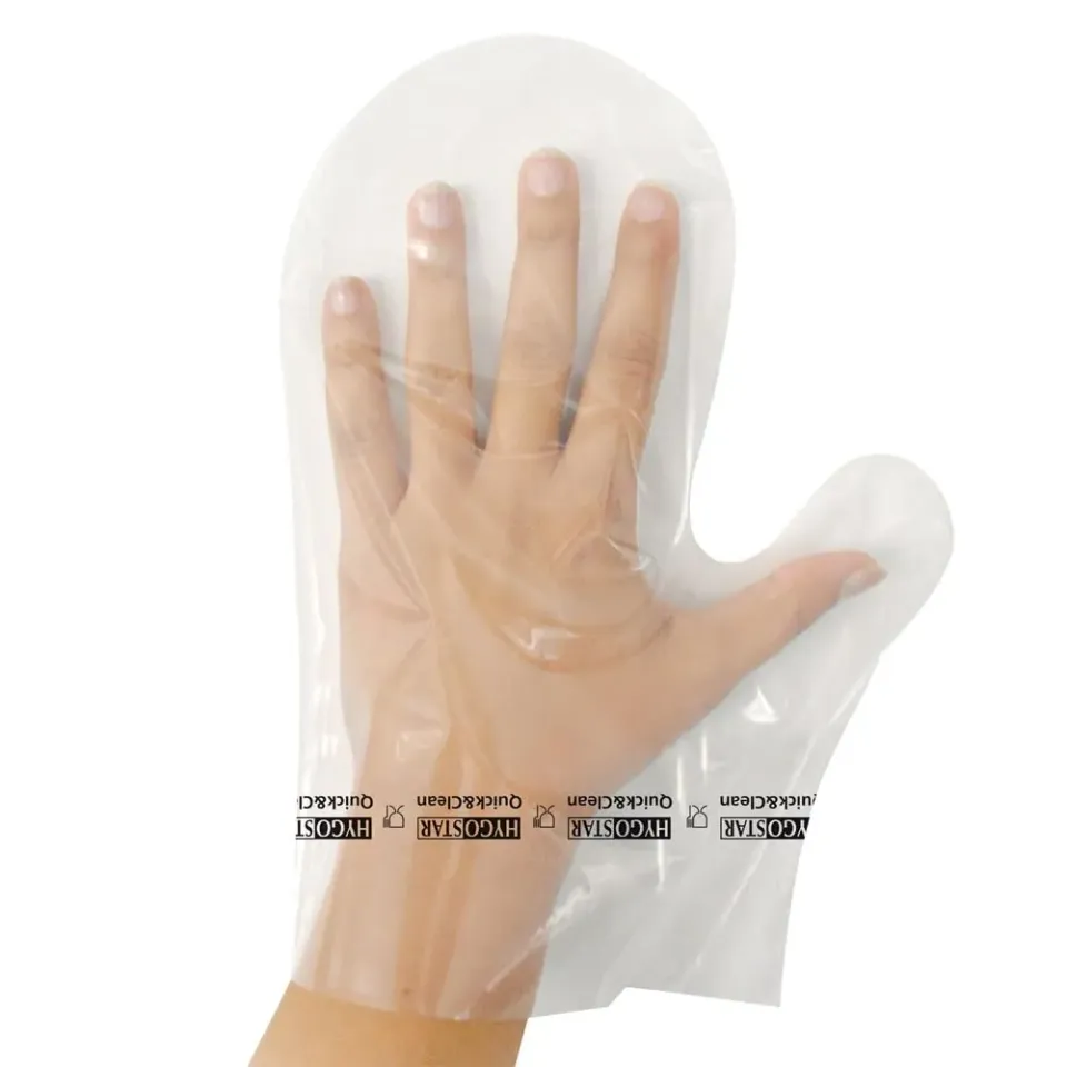 Hygostar Hygienehandschuhe Fäustling transparent 500 St LDPE