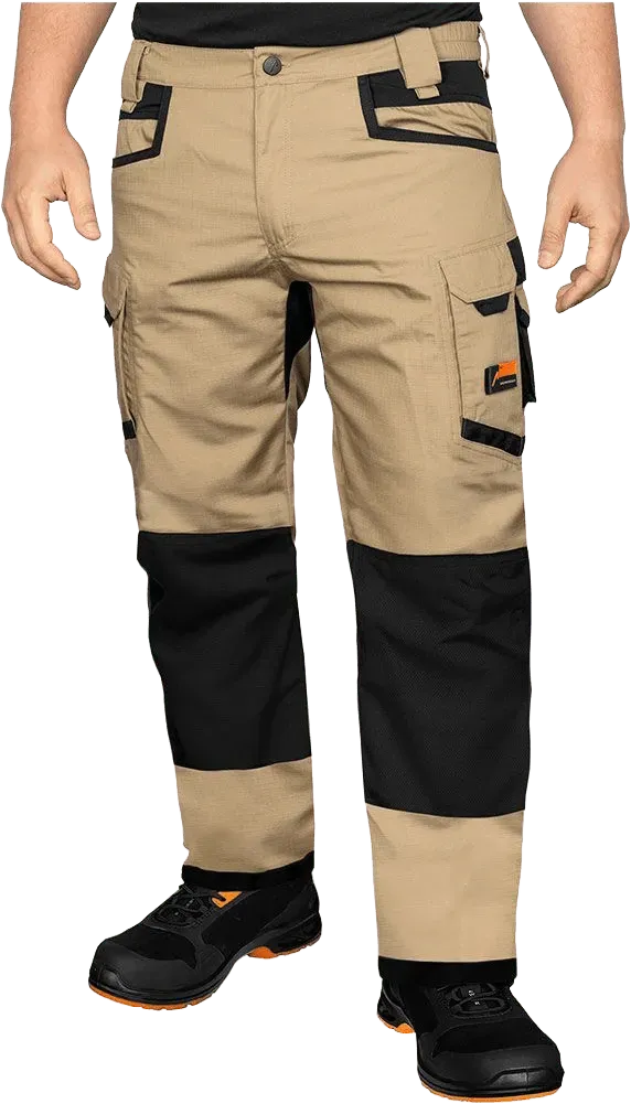 ACE Constructor Herren-Arbeitshose lang Schwarz 52 Ripstop