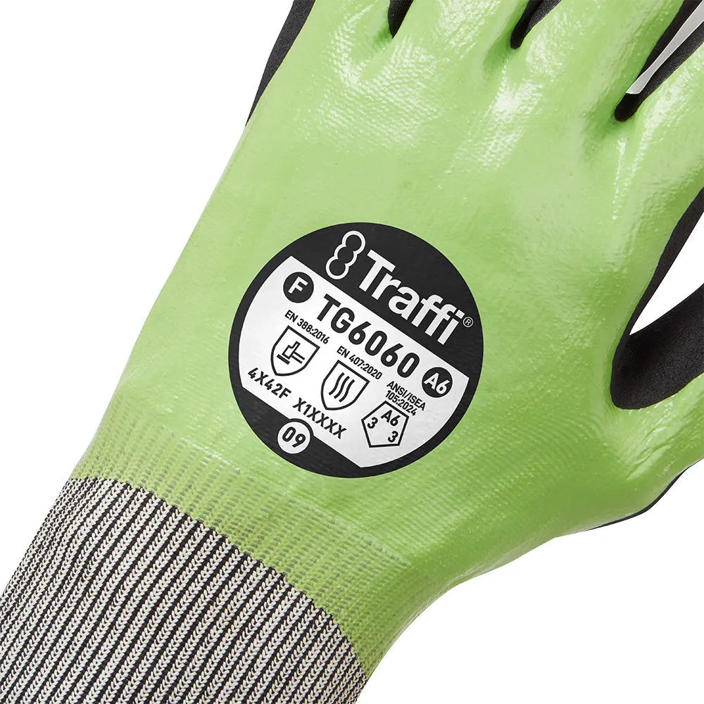 TraffiGlove TG6060 Schnittschutzhandschuhe Cut F Outdoor