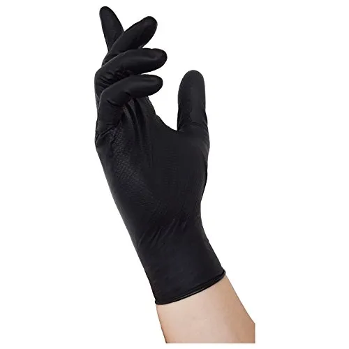 Nitras Tough Grip N Nitrilhandschuhe schwarz 50 Stk. Gr. XL