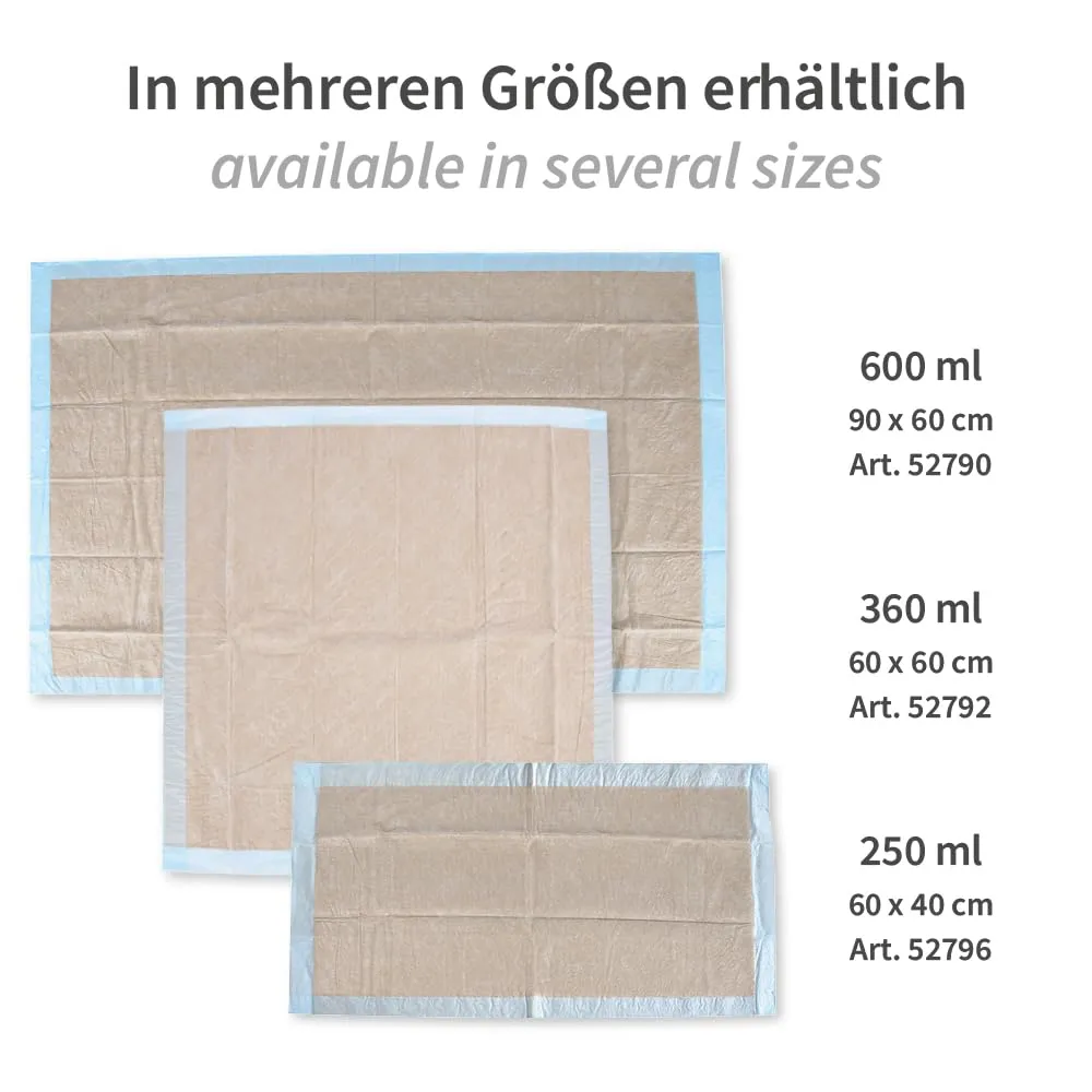 Franz Mensch Hygostar Bettunterlagen Bettschutz 60x60 150 Stück
