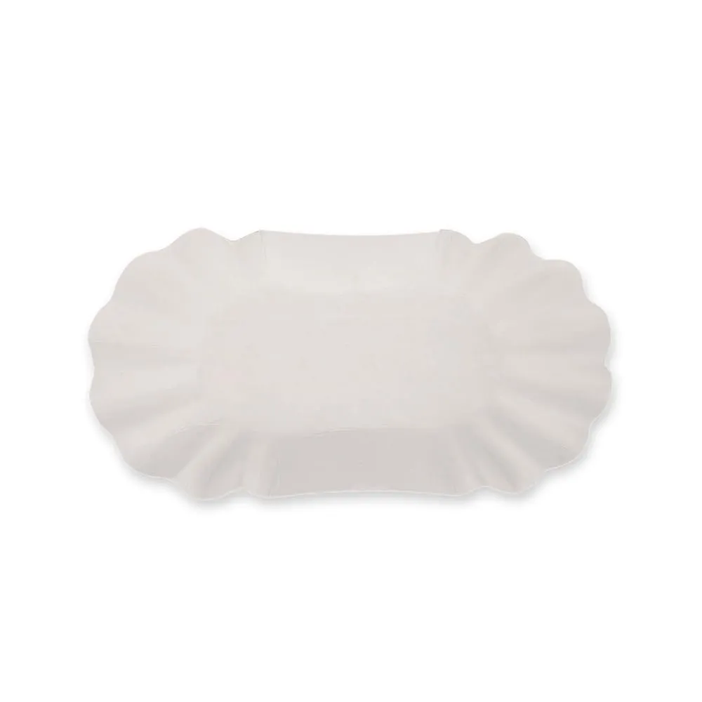 Franz Mensch NatureStar Pappschalen oval Pappschale 2000 weiß