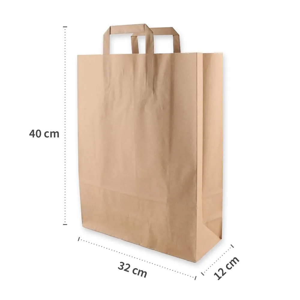 Franz Mensch NatureStar Tragetasche Strong braun 250 Stück 3kg