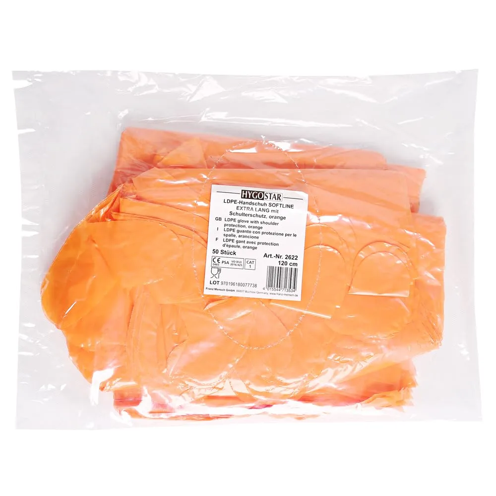 Hygostar LDPE-Handschuh Softline Extra Long 2000 Stk