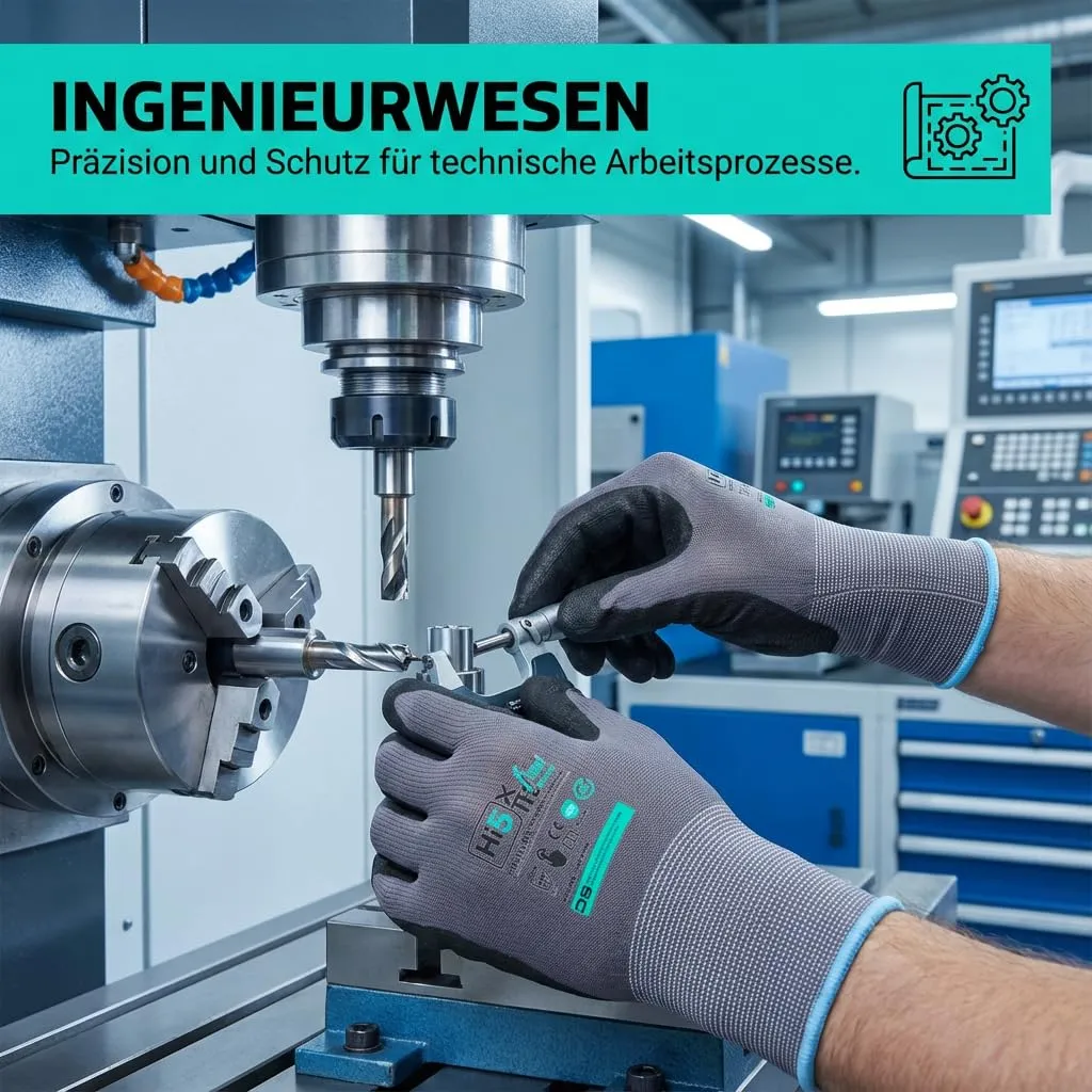 Hi5 X-FlexiTec 4121X Arbeitshandschuhe XL 12 Stück Touchscreen