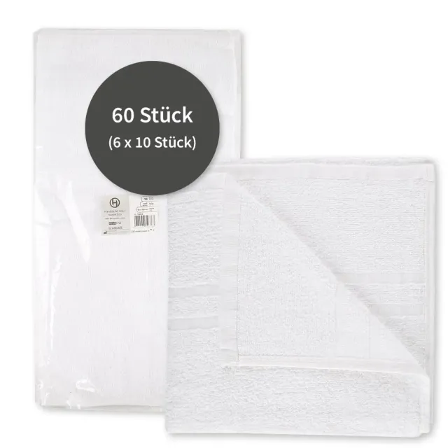 Franz Mensch Hygostar Eco Handtücher 10 Stück Baumwolle 50x100