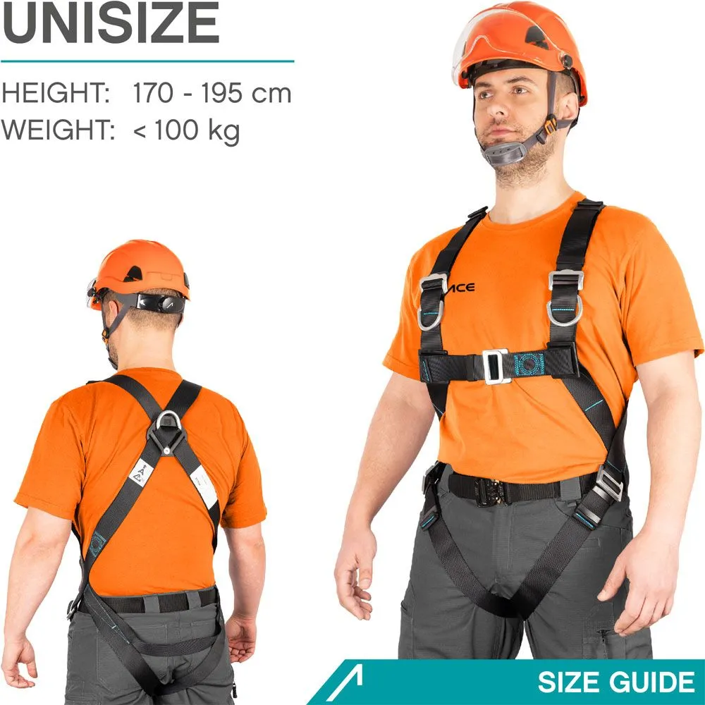 ACE Absturzsicherung Komplett-Set Auffanggurt 10 m EN 353/361