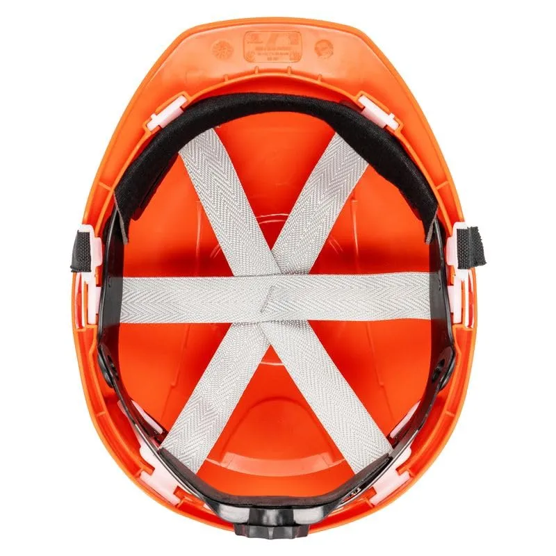 Nitras Head Protect Schutzhelm HDPE mit Kinnriemen belüftet