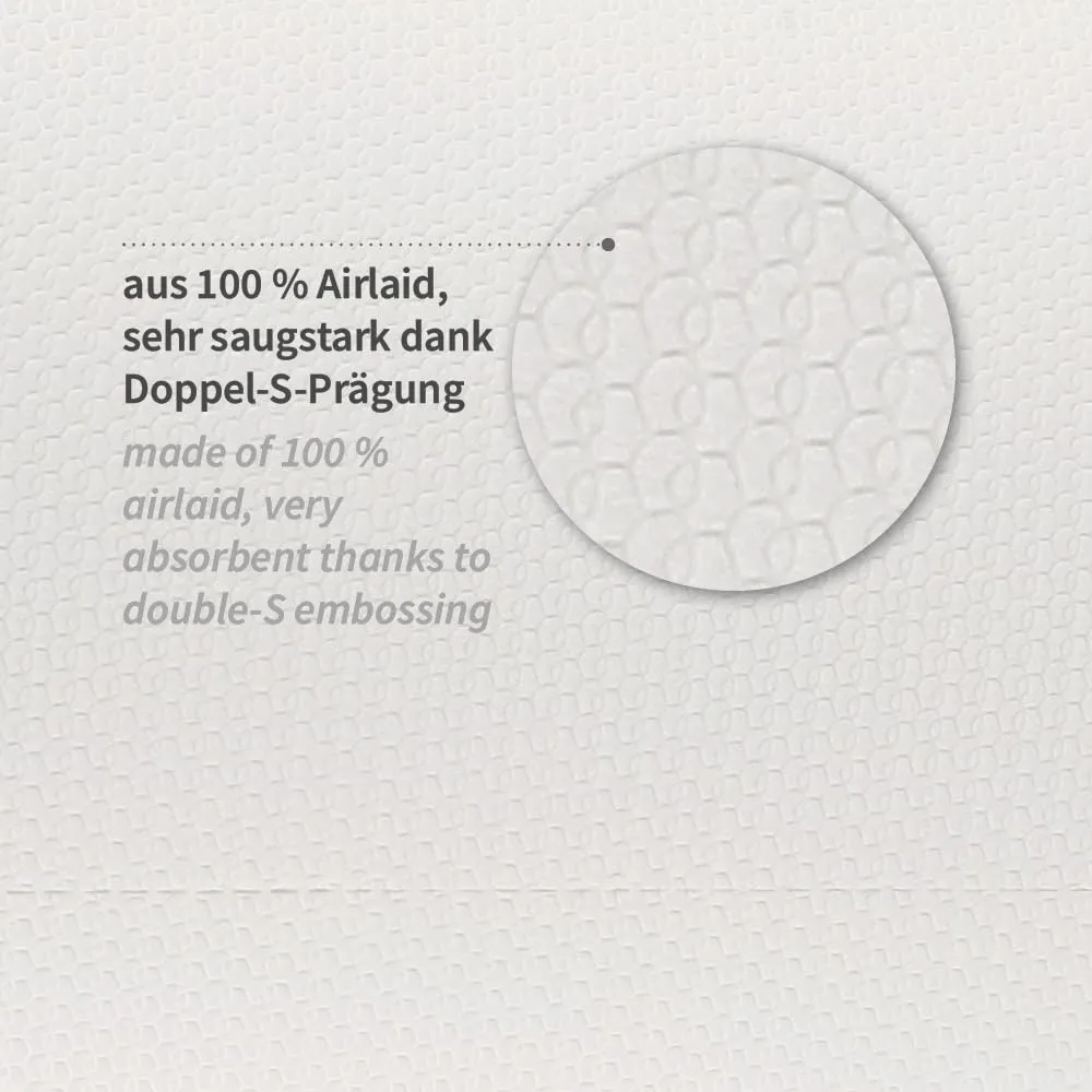 Franz Mensch Hygoclean Wischtücher Premium Airlaid Rolle 250St