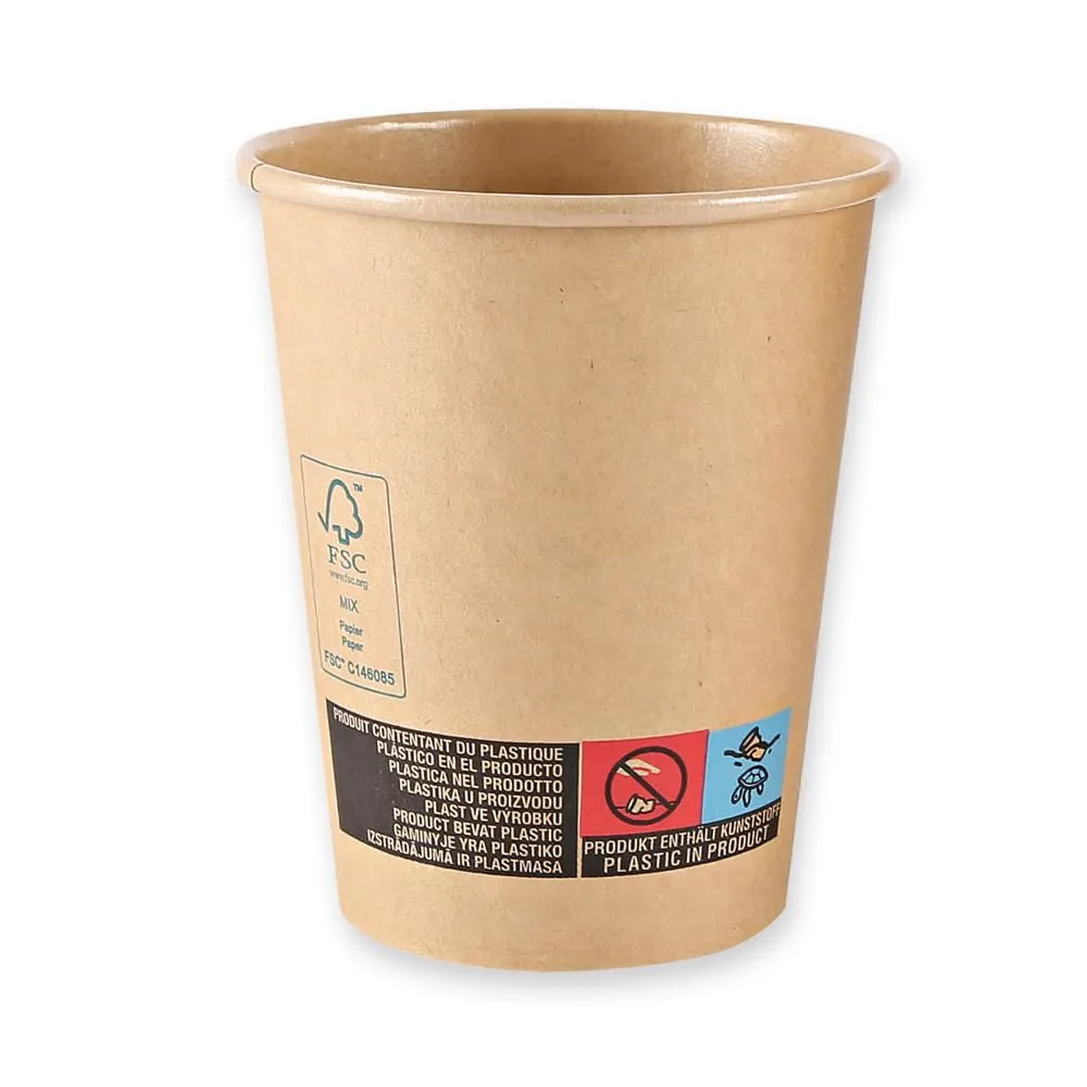 Franz Mensch NatureStar Kraft Kaffeebecher 1000St 200ml braun