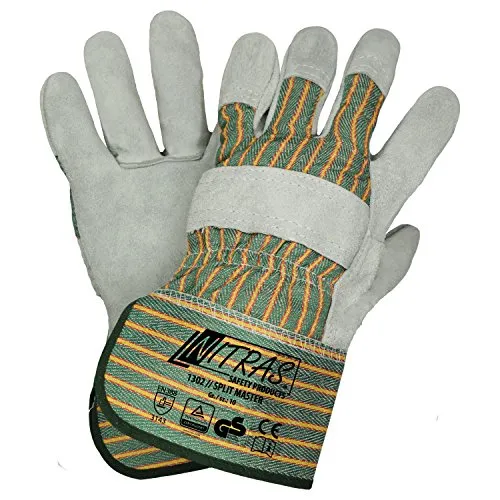 Nitras 1302 Split Master Arbeitshandschuhe 72 Paar Gr. 10 Leder