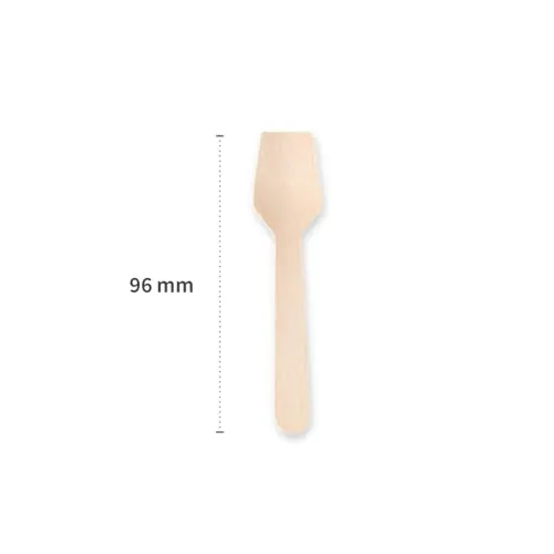 NatureStar Eislöffel Holz FSC 9,6cm 1000 Stück natur