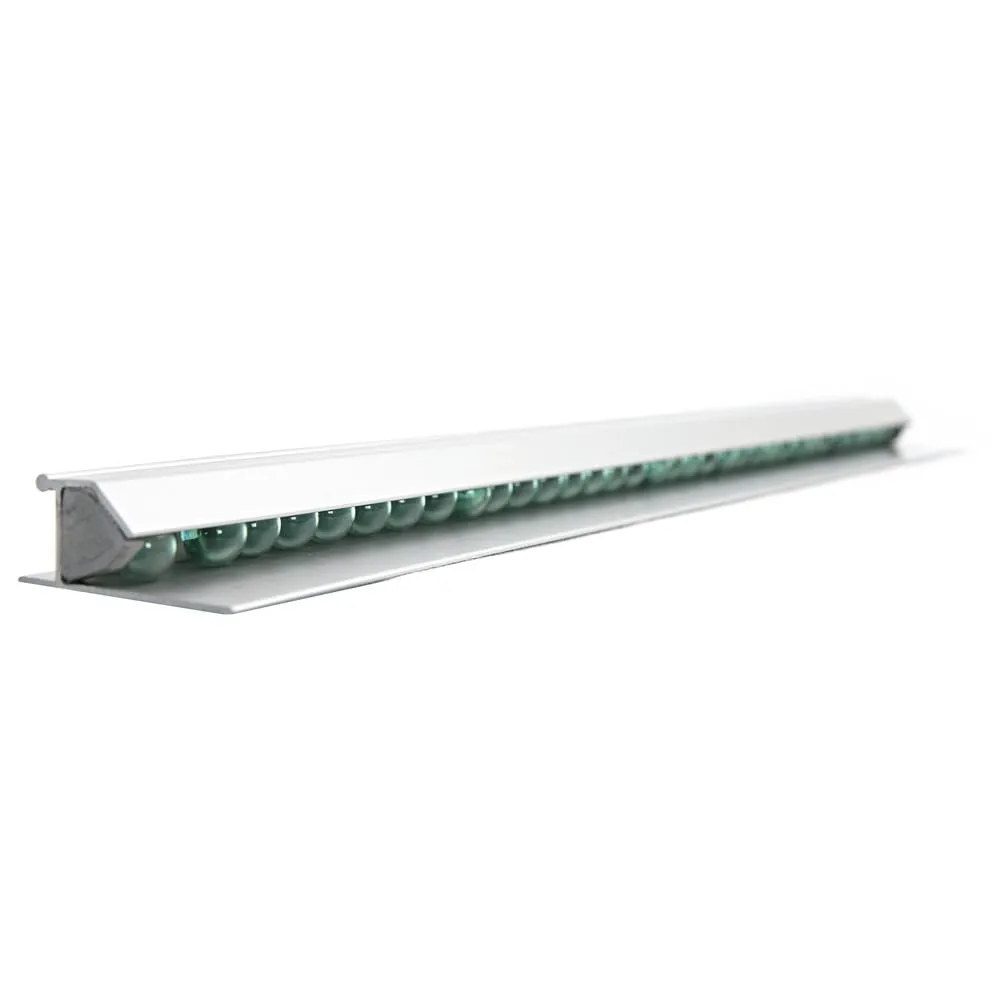 Hygostar Catch-Ball Infobord Klemmleiste weiß 100 cm