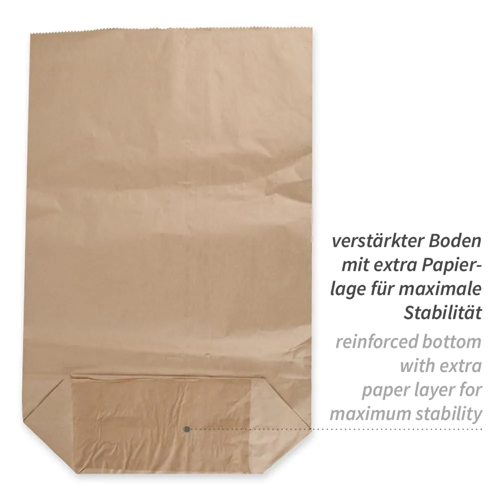 NATUREStar Papiermüllsäcke 80L Altpapier 100 Stück