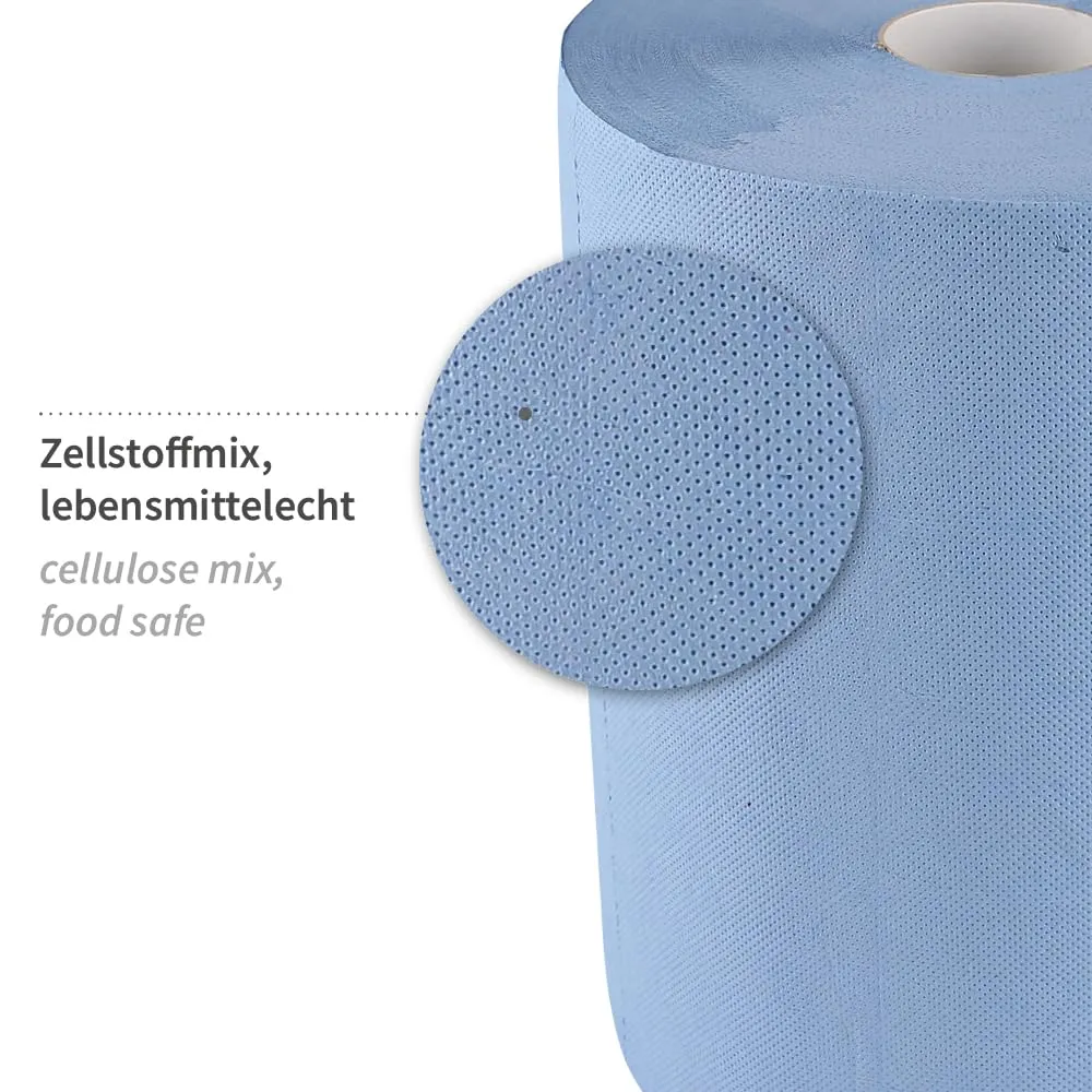 Franz Mensch Hygoclean Putzpapierrollen blau 2 Stk. 35x38 cm 2-lagig