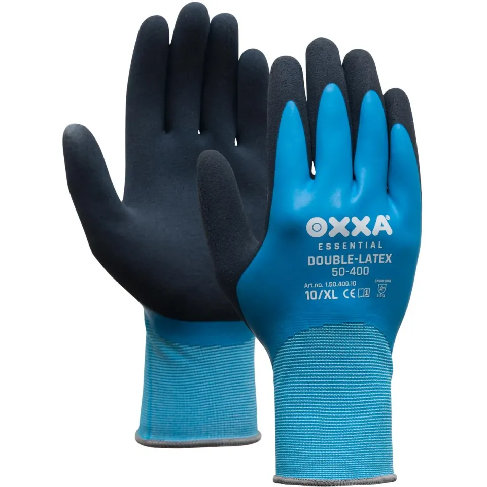 Oxxa Double-Latex 50-400 Latexhandschuh griffig