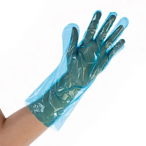Hygostar Softline LDPE-Einmalhandschuhe blau 5000 Stück schwer