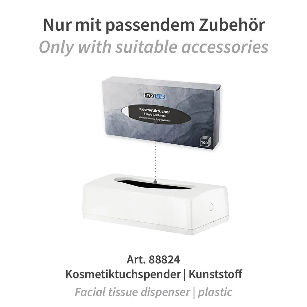 Hygostar Kosmetiktücher 2-lagig weiß 4000 Stück sanft