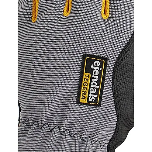 Tegera 9124 Montagehandschuhe Synthetikleder Gr. 11 grau-schwarz