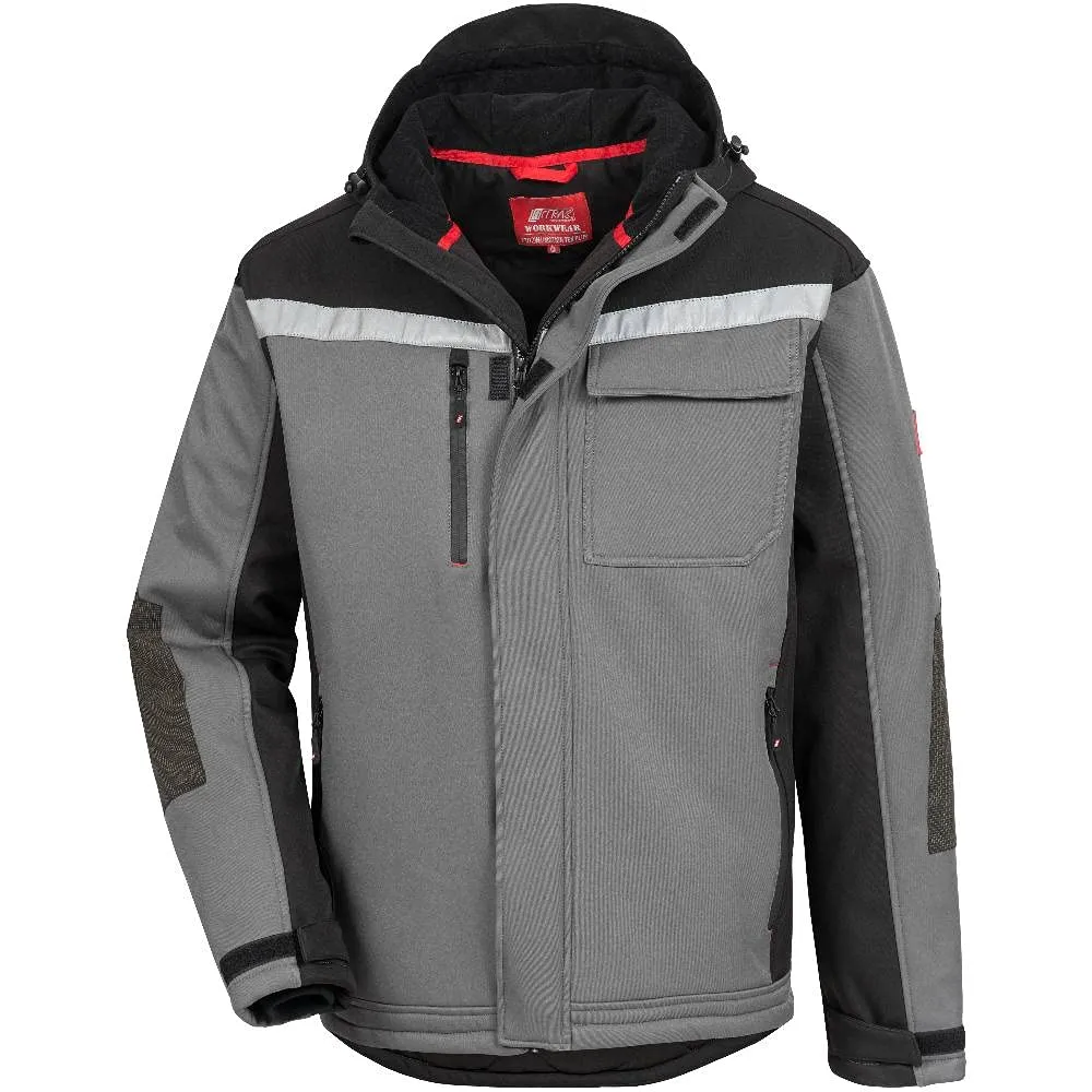 Nitras Motion Tex Plus T-Shirt Arbeitsshirt Schwarz