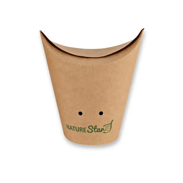 NatureStar Snackboxen Kraftpapier 270 ml 1000 Stück braun