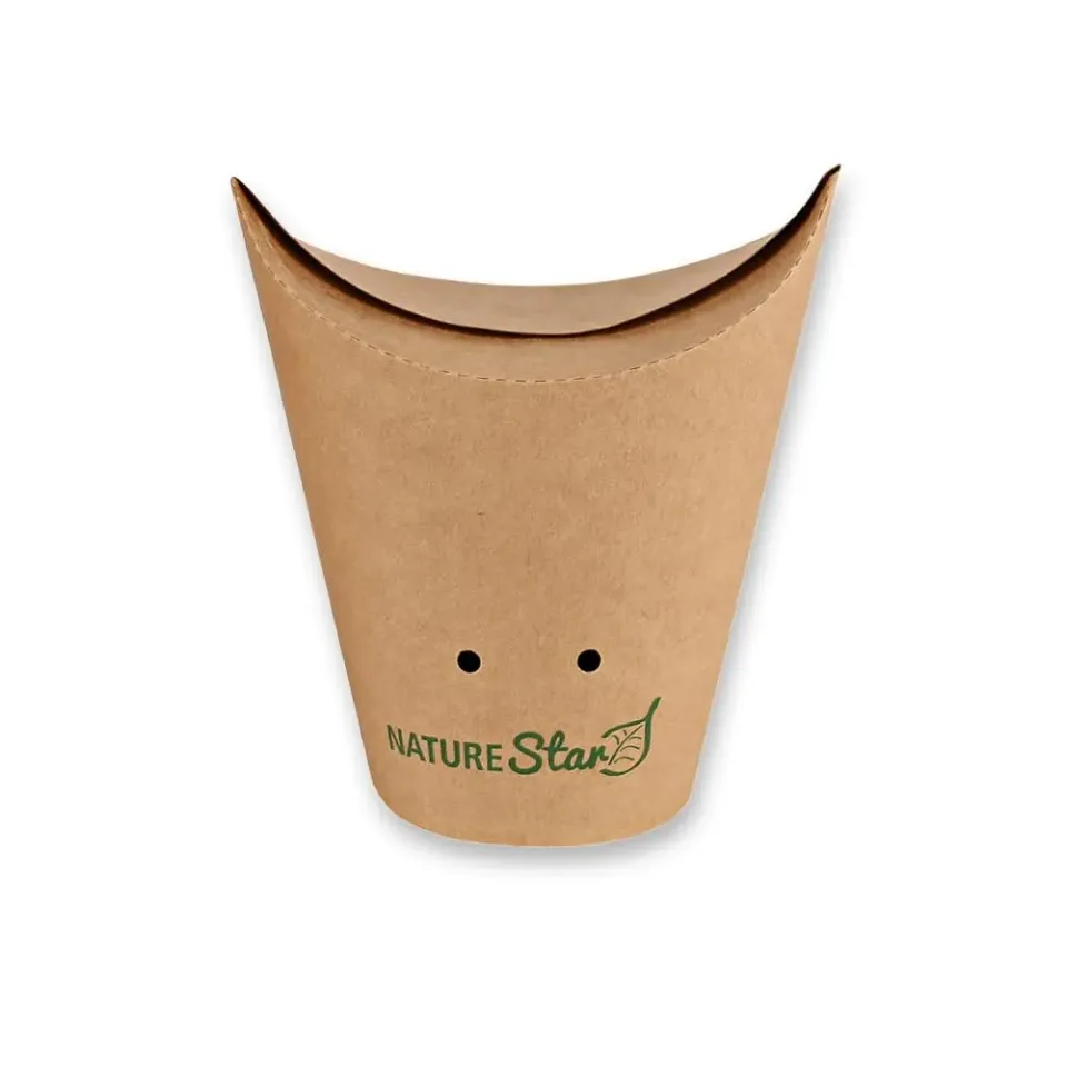 NatureStar Snackboxen Kraftpapier 270 ml 1000 Stück braun