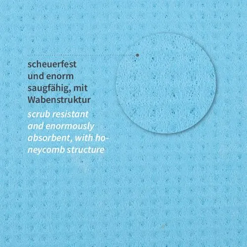 Franz Mensch Hygoclean Schwammtücher blau kochfest 160 Stück