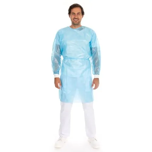 Hygonorm Kittel Med Eco PP L blau 100 Stück virendicht
