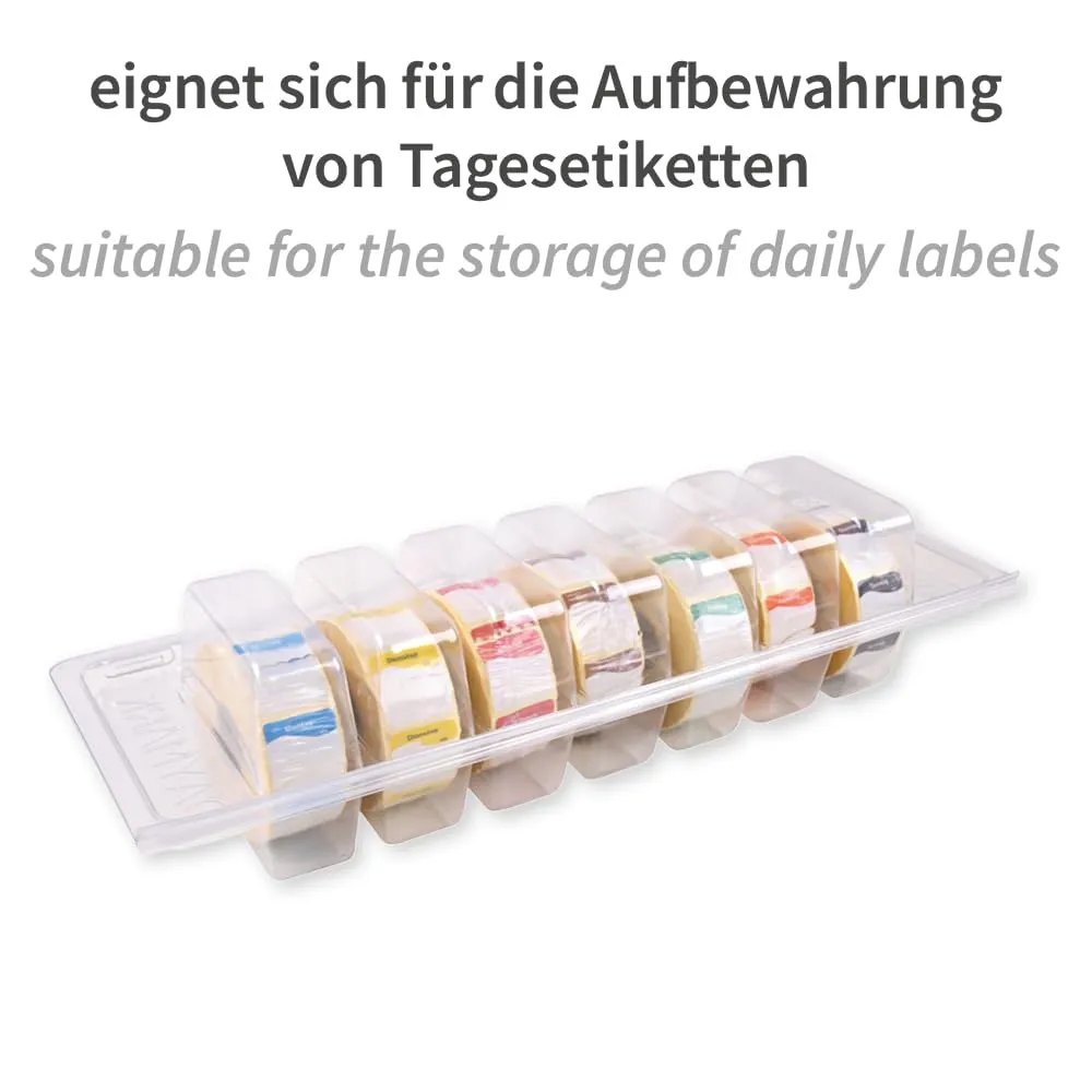Hygostar Spender Tagesetiketten 25mm transparent 1 St.