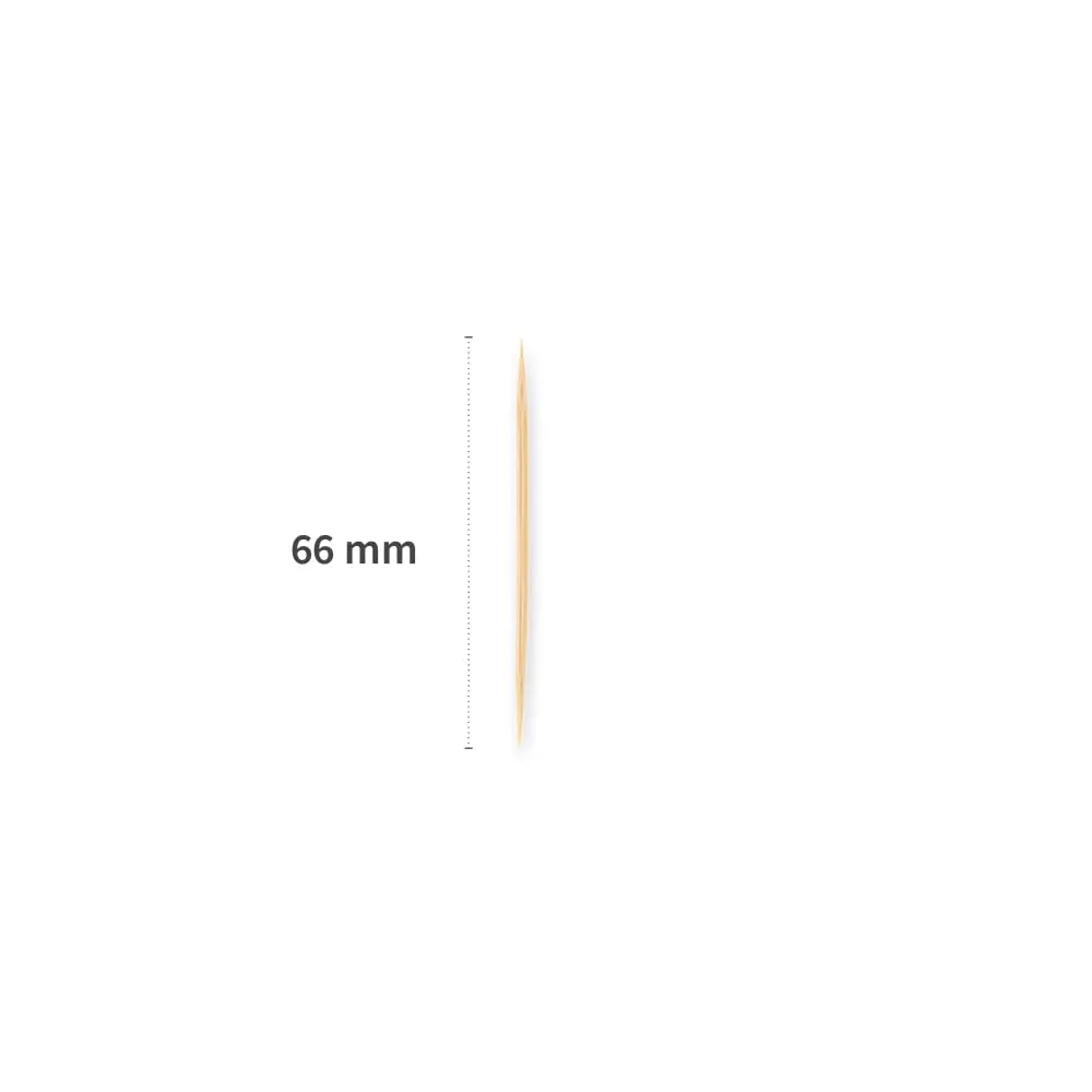 Franz Mensch NatureStar Zahnstocher Bambus 6,6cm einzeln 20000 Stk