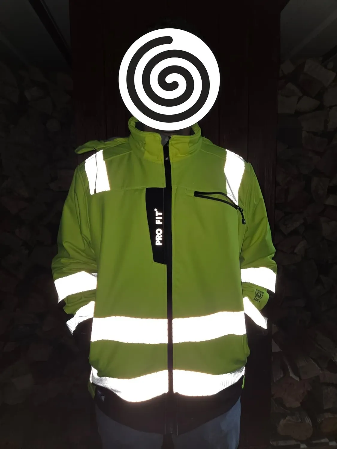 ProFit Winter Warnschutz Softshelljacke XL winddicht EN ISO20471