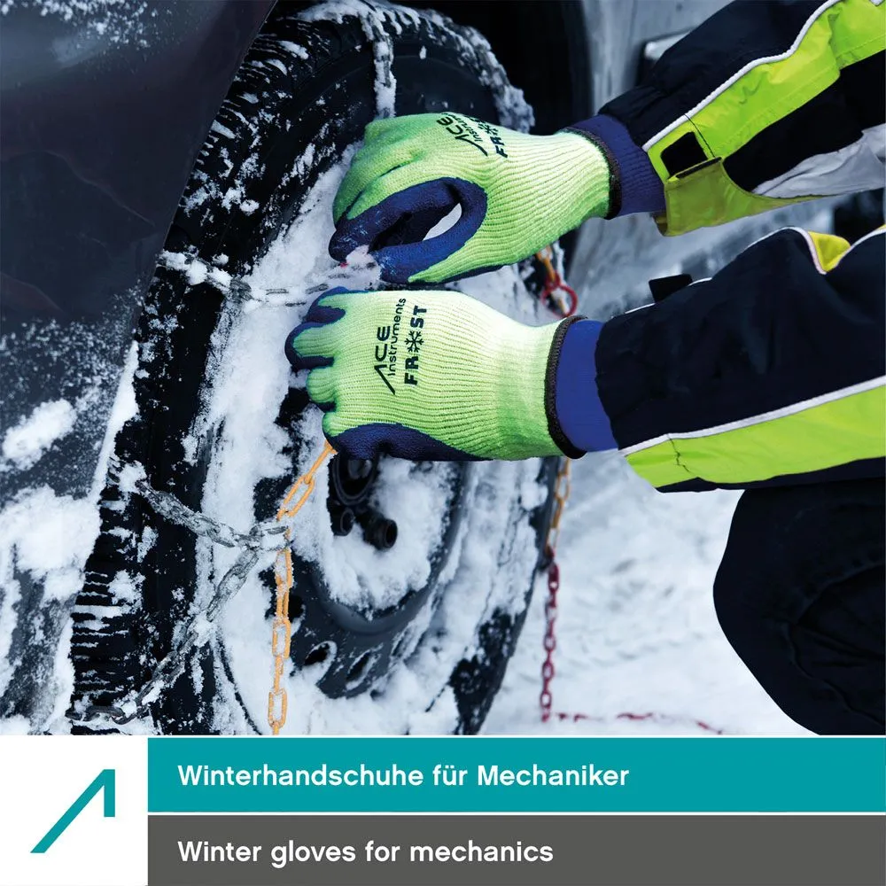 ACE Frost Winter-Arbeitshandschuhe 3 Paar Thermo