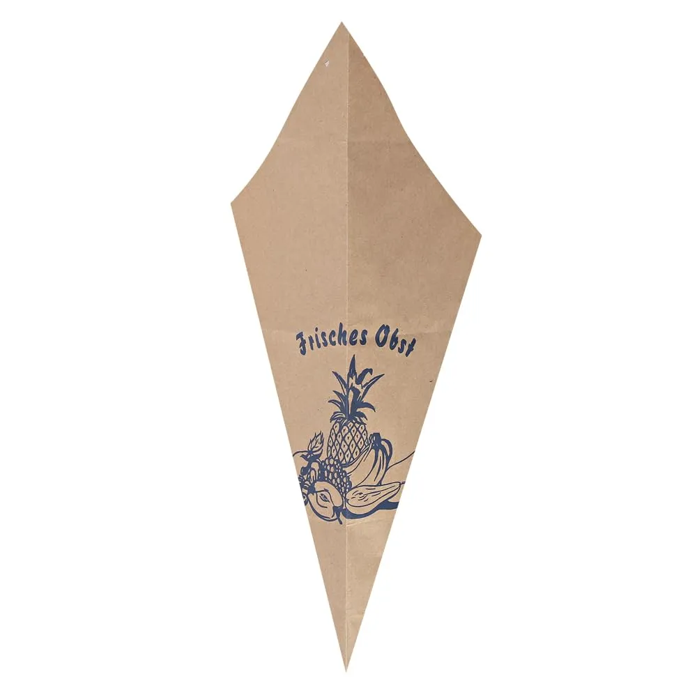 NatureStar Spitztüten Kraftpapier 31x32 cm braun 1000 Stück
