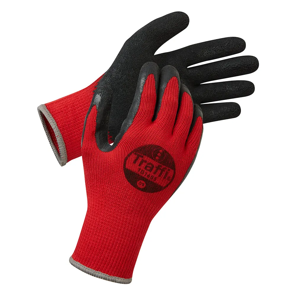 TraffiGlove TG1655 Latexhandschuhe Crinkle Gr.6-12
