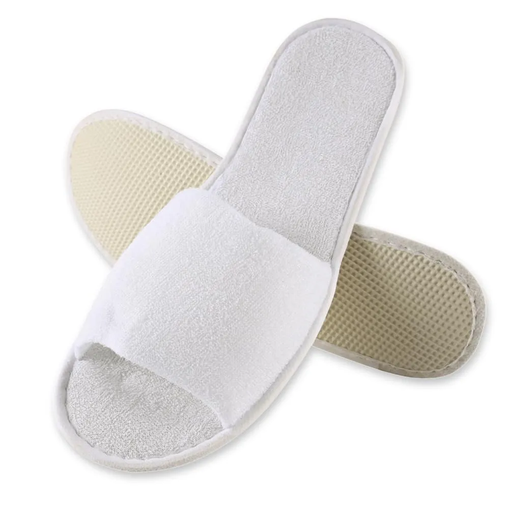 Franz Mensch Hygonorm Slipper Classic Hotelslipper 200er weiß offen