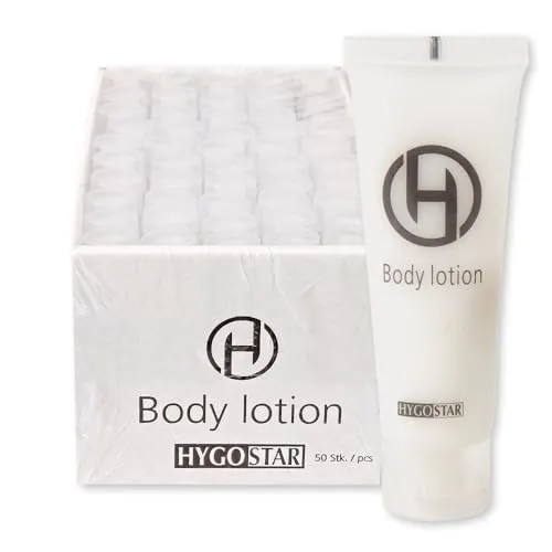 Hygostar Body Lotion Tube 30ml weiß 250 Stück Hotel