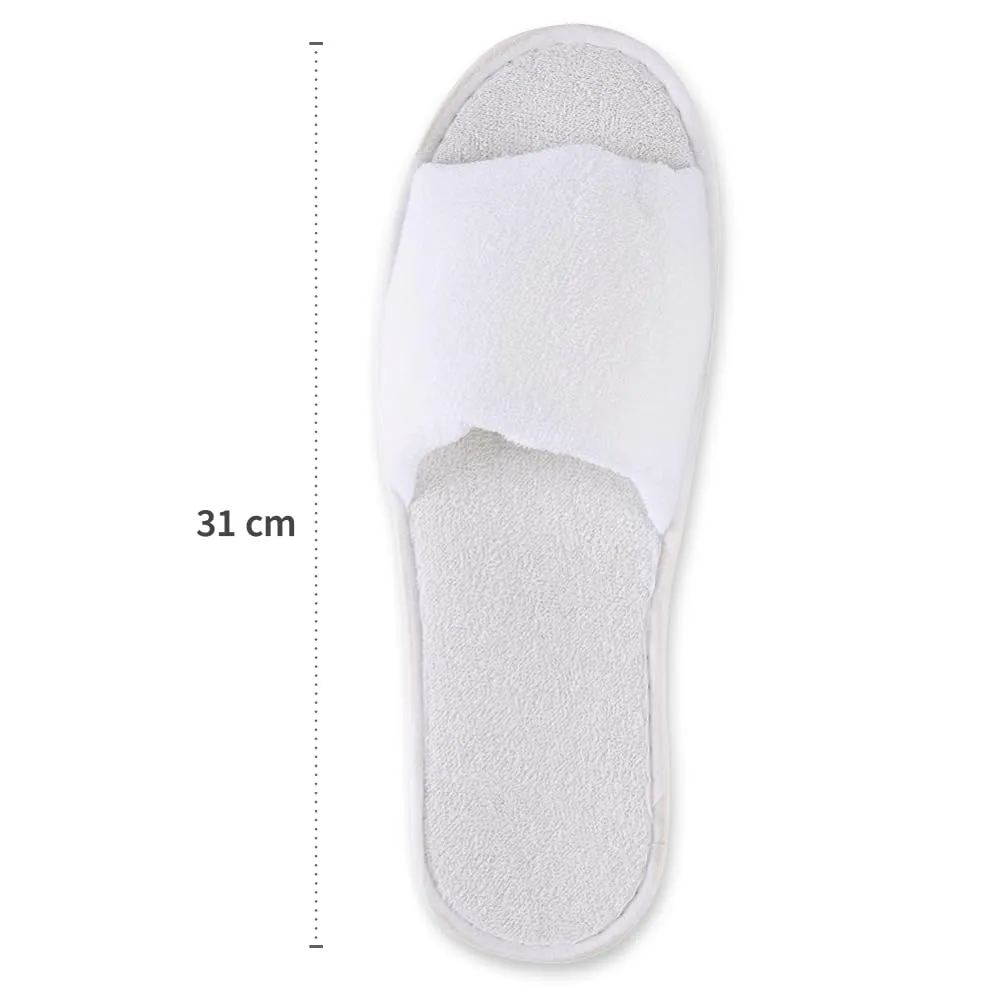 Franz Mensch Hygonorm Slipper Classic Hotelslipper 200er weiß offen