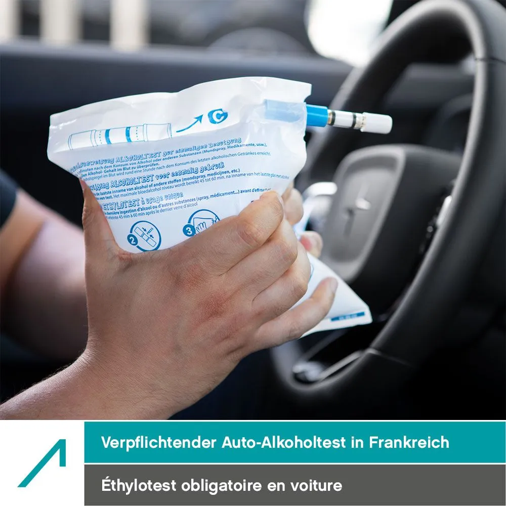 ACE Einmal Alkoholtester 2 Stück NF-zertifiziert