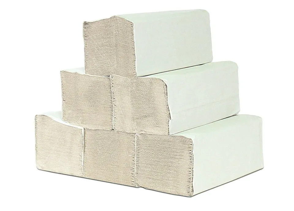 Hygostar Papierhandtücher 1-lagig natur-weiß 5000 Blatt
