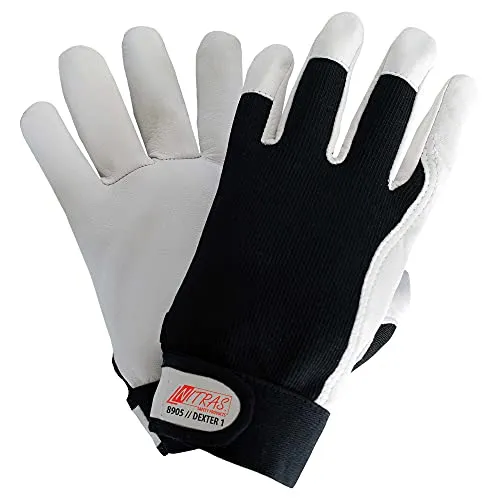 Nitras Safety Dexter 8905 Mechanikerhandschuhe Gr. 9 6 Paar Nappaleder