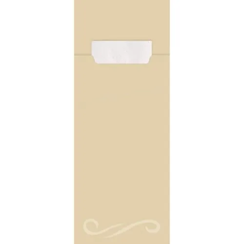Hygostar Bestecktasche Classic creme 520 Stück