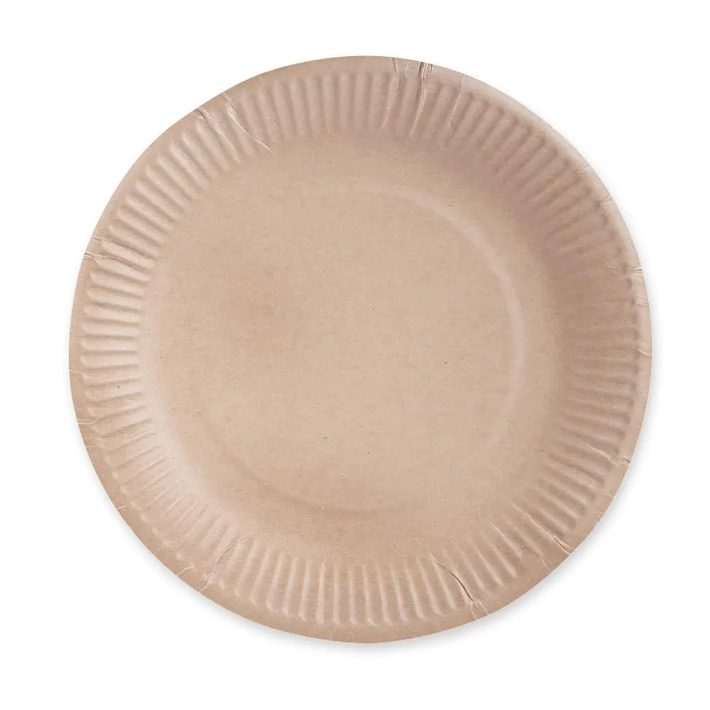 NatureStar Pappteller rund Kraftpapier Ø 18cm 1000 Stück