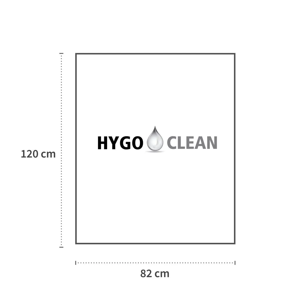 Franz Mensch HygoClean Müllsack 130 L schwarz 80 Stück LDPE