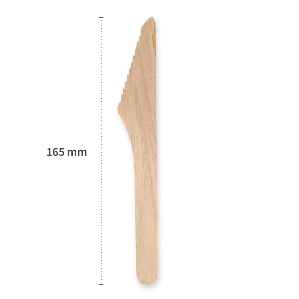 NatureStar Holzmesser gewachst 16,5 cm 1000 Stück